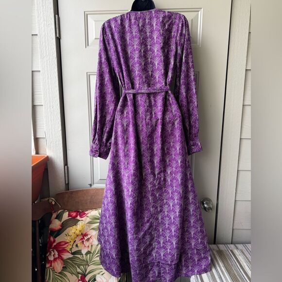 Roller Rabbit Printed Long A-Line Dress – Size S - Picture 7 of 12